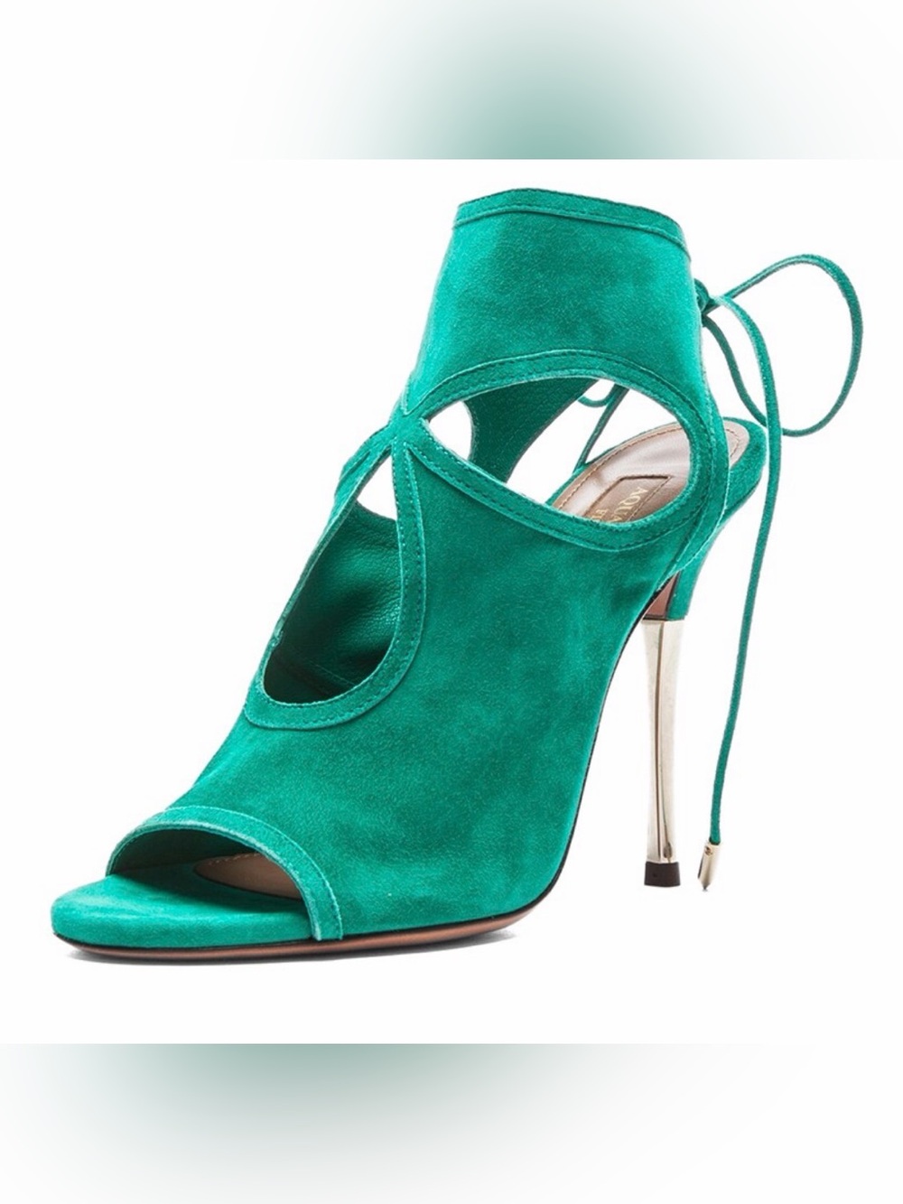 Aquazzura Sexy Thing Suede Sandals